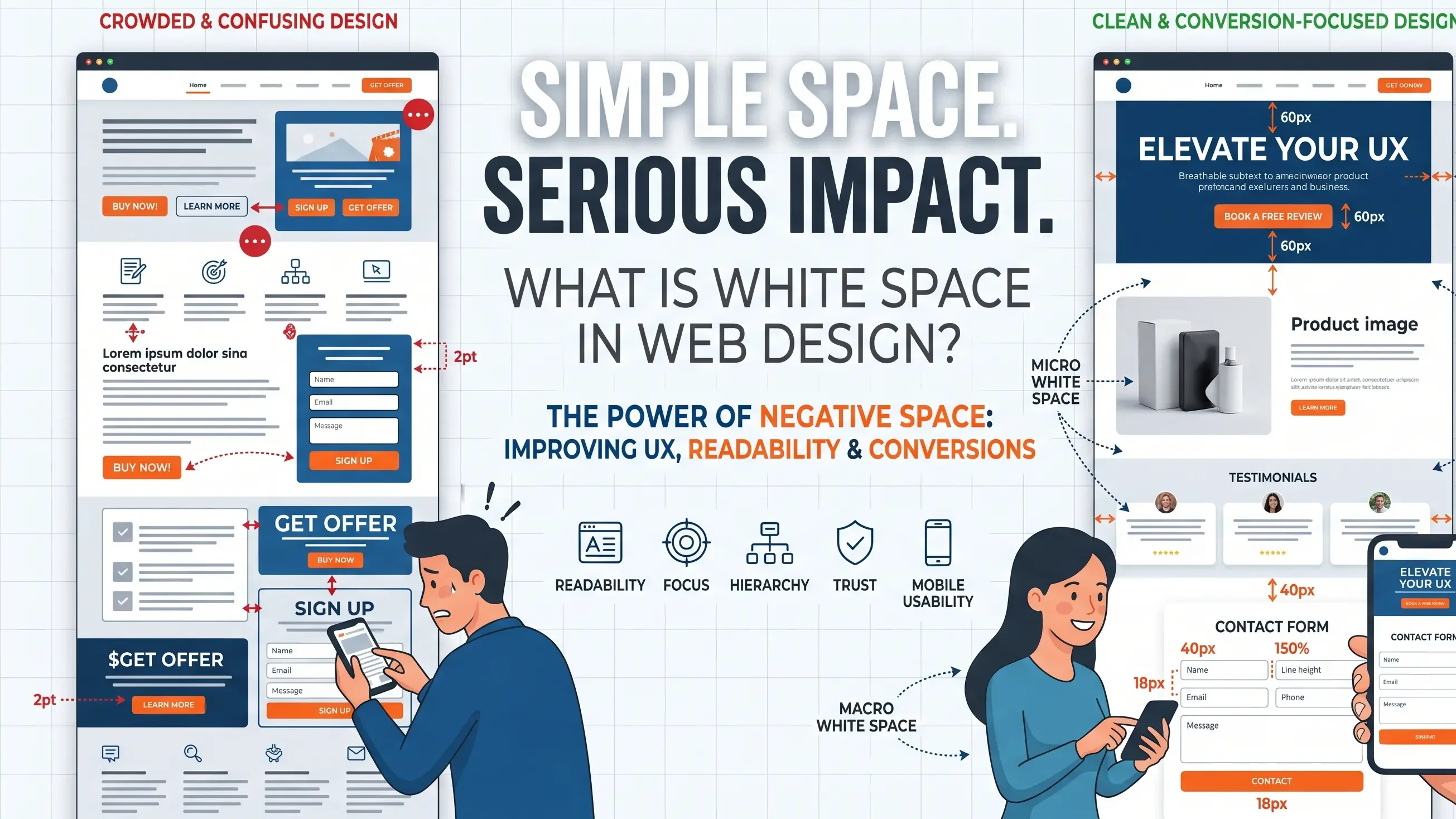 Why White Space Matters in Modern Web Design: Complete Guide for Better UX, Readability, and Conversions
